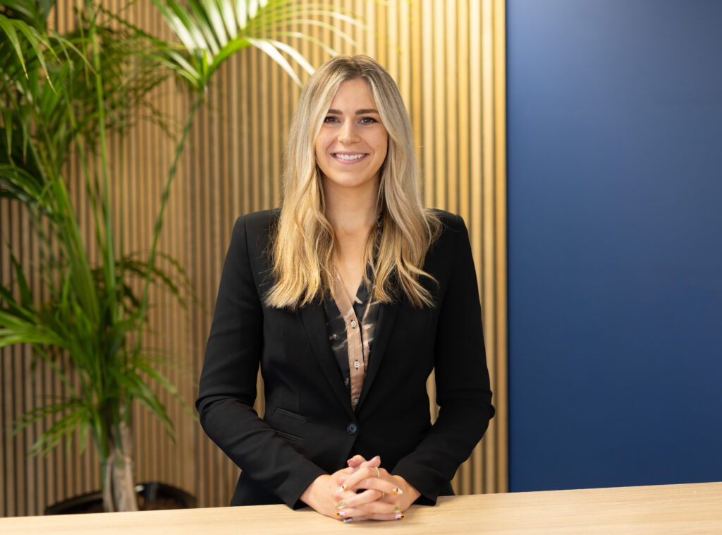 Photo of Jo Clements who works as the Finance Manager for GLX.