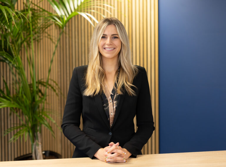 Photo of Jo Clements who works as the Finance Manager for GLX.